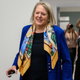 Conservative activist Ginni Thomas, wife of US Supreme Court Justice Clarence Thomas, walks to a meeting with the House Select Committee to Investigate the January 6th Attack on the US Capitol, on Capitol Hill in Washington, DC, on September 29, 2022. - Ginni Thomas is under scrutiny after text messages and emails appear to show her allegedly involved in efforts to keep former US President Donald Trump in the White House. Thomas is reported to have exchanged at least 29 text messages with Trump’s chief of staff, Mark Meadows, in the weeks before January 6, urging him not to concede the election.
